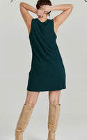 Another Love Justine Ribbed Dress/ spruce